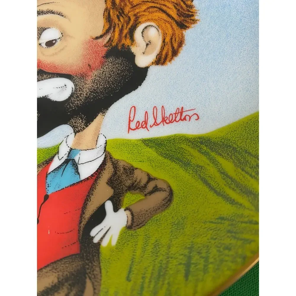 Red Skelton Freddie’s Shack Signed Limited Edition Porcelain Plate #6055